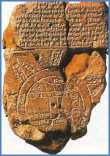 Mapa babilónico